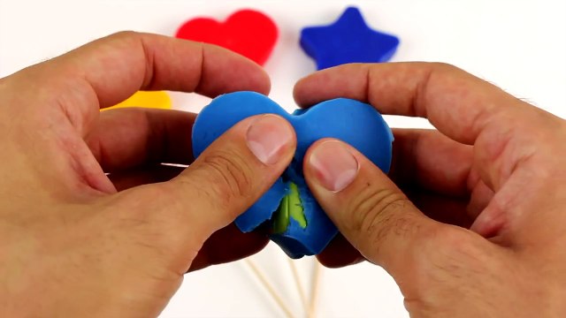 Play Doh Lollipops Frozen Surprise Eggs Peppa Pig Squinkies Disney Toys Shopkins Egg