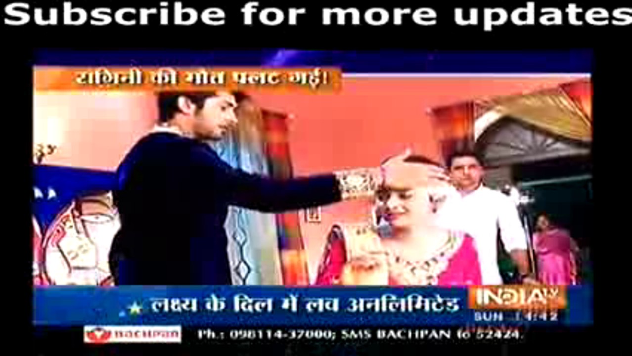 Swaragini 23rd February 2016 Lakshya kar Raha hai Ragini ki Seva Jise dekh Kavya hui Aag Babuli