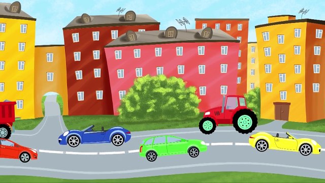 Песенки для детей - Светофор - развивающая, обучающая песенка для детей