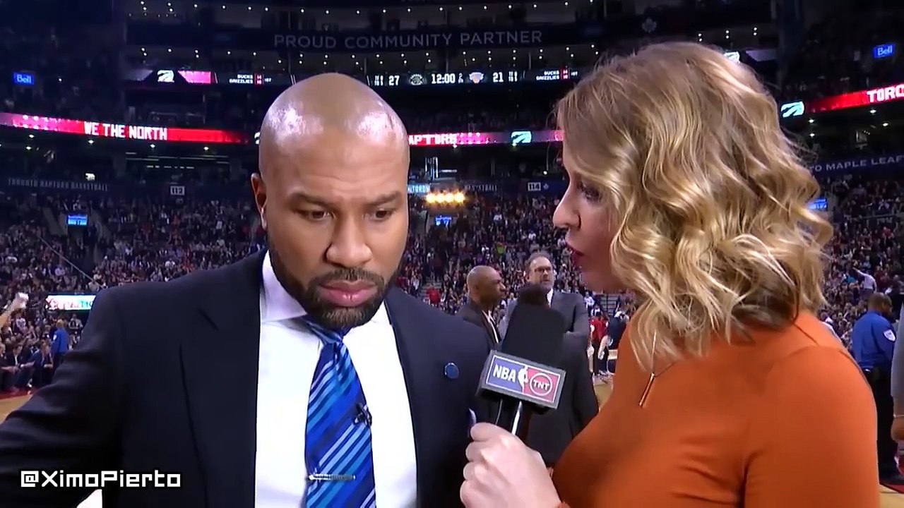 Coach Derek Fisher Interview | Knicks vs Raptors | January 28, 2016 | NBA 2015-16 Season
