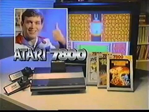 Atari 7800 Intro - Atari 78 Tv ads (FULL HD)