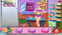 Disney Frozen Princess Barbie Solarium Tanning Baby Games HD