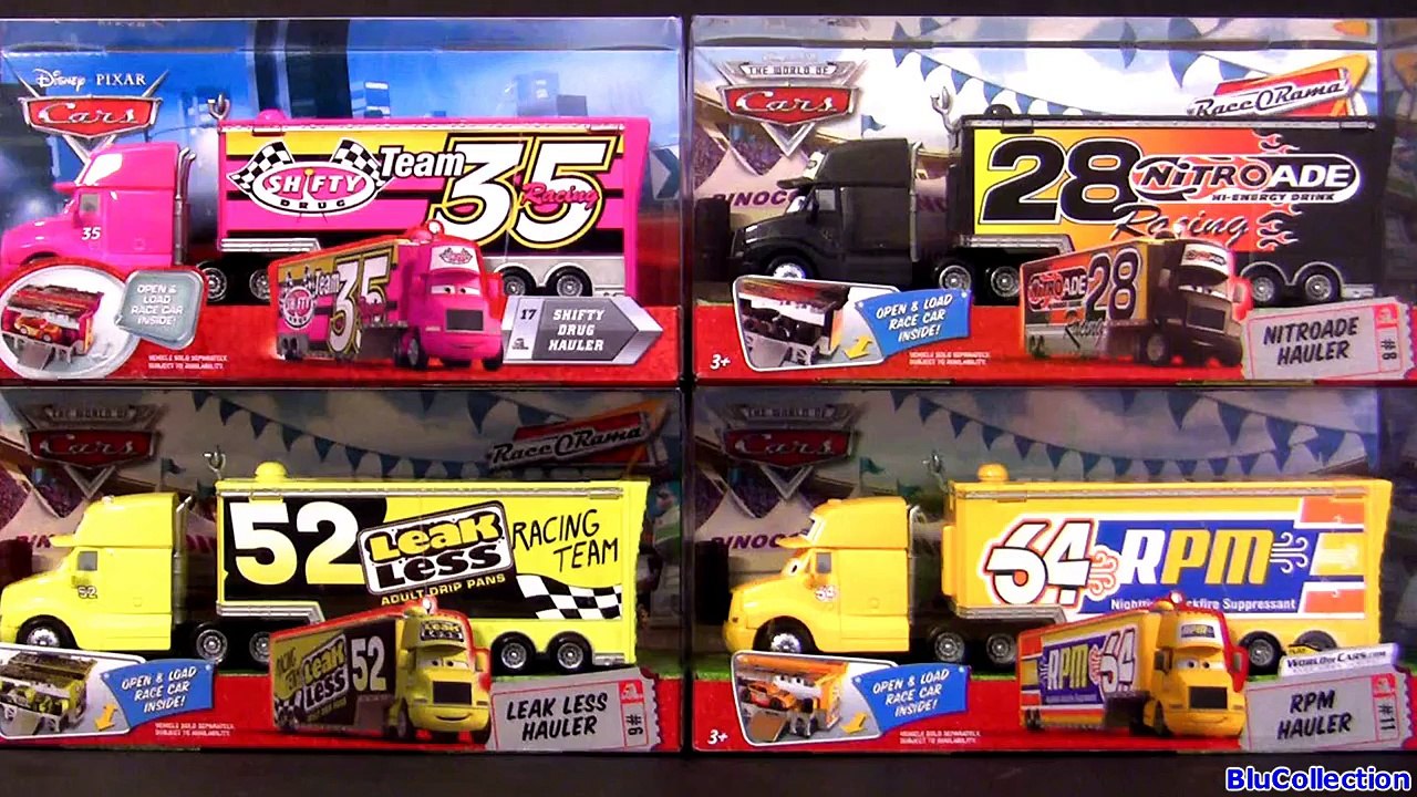 disney cars truck haulers