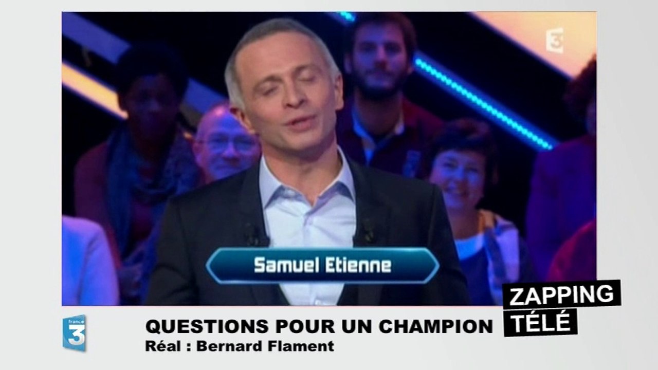 "On ne remplace pas Julien Lepers" : l'hommage de Samuel Etienne dans son premier Questions pour un champion