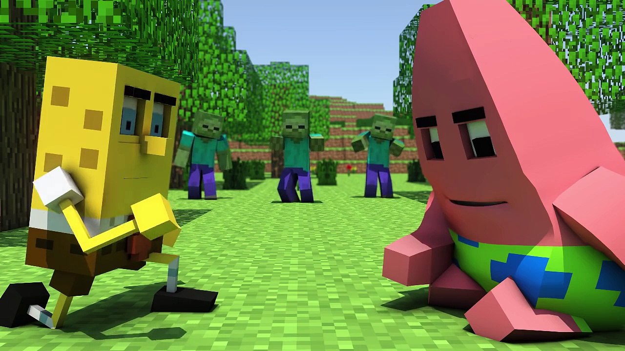 Spongebob in Minecraft 2 - Animation