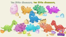 Ten Little Dinosaurs | Mother Goose Club Playhouse Kids Song