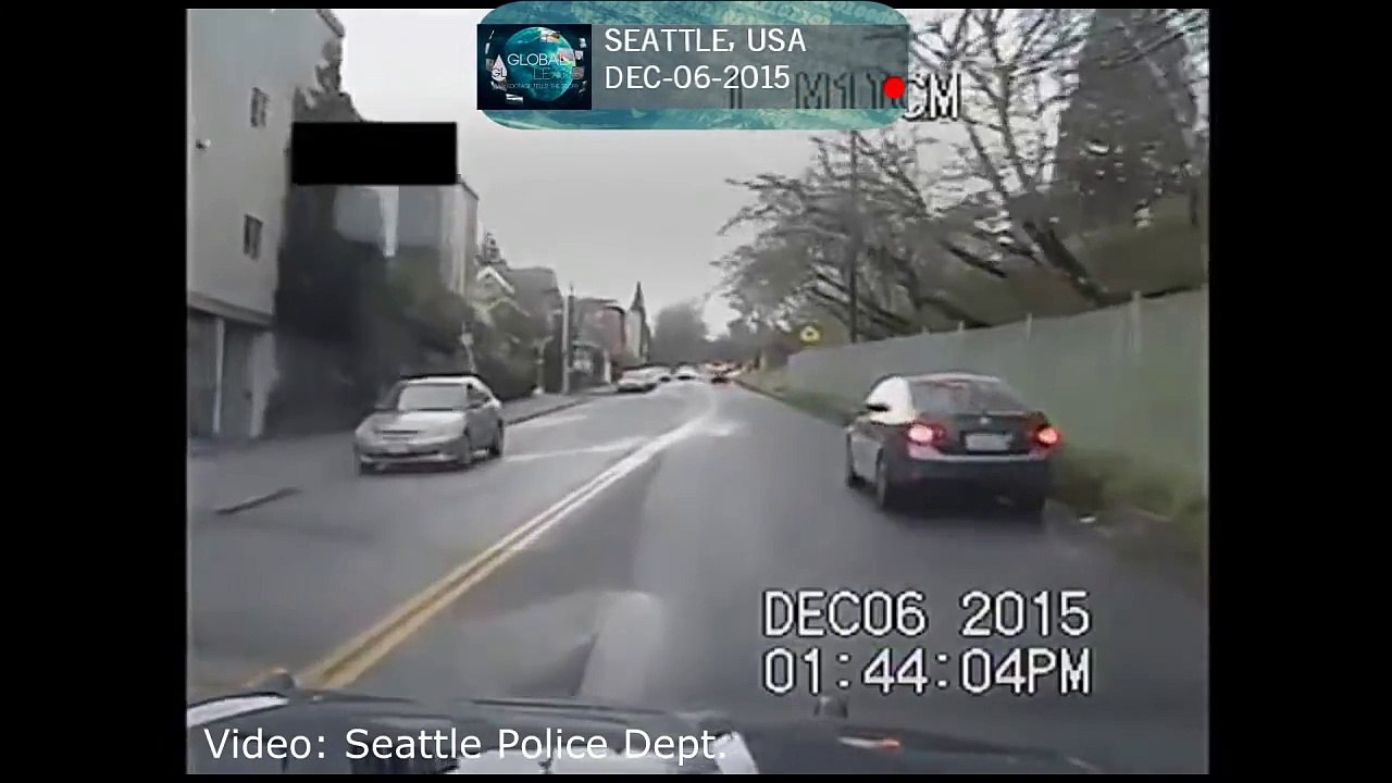 Dramatic Police Chase Shootout