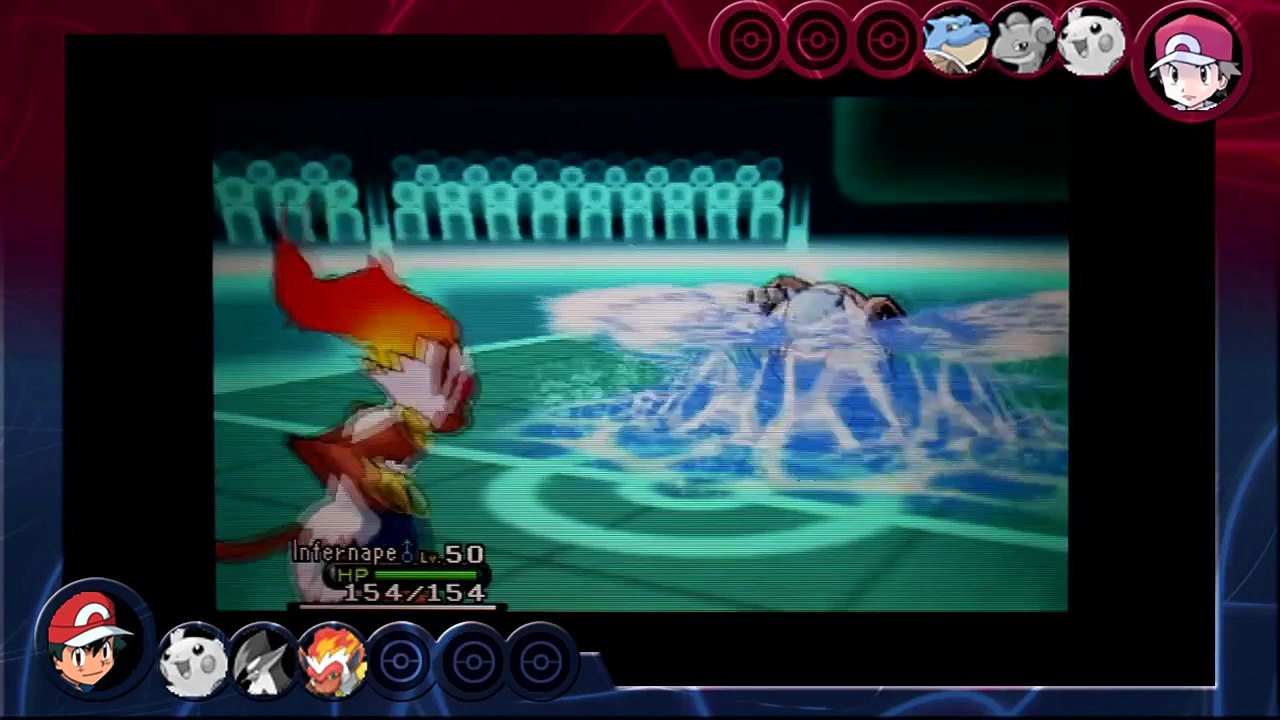 Pokemon X and Y WiFi Battle: Ash Vs Red [REMATCH]