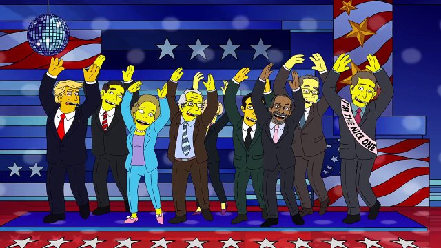 Quand Les Simpsons parodient Donald Trump