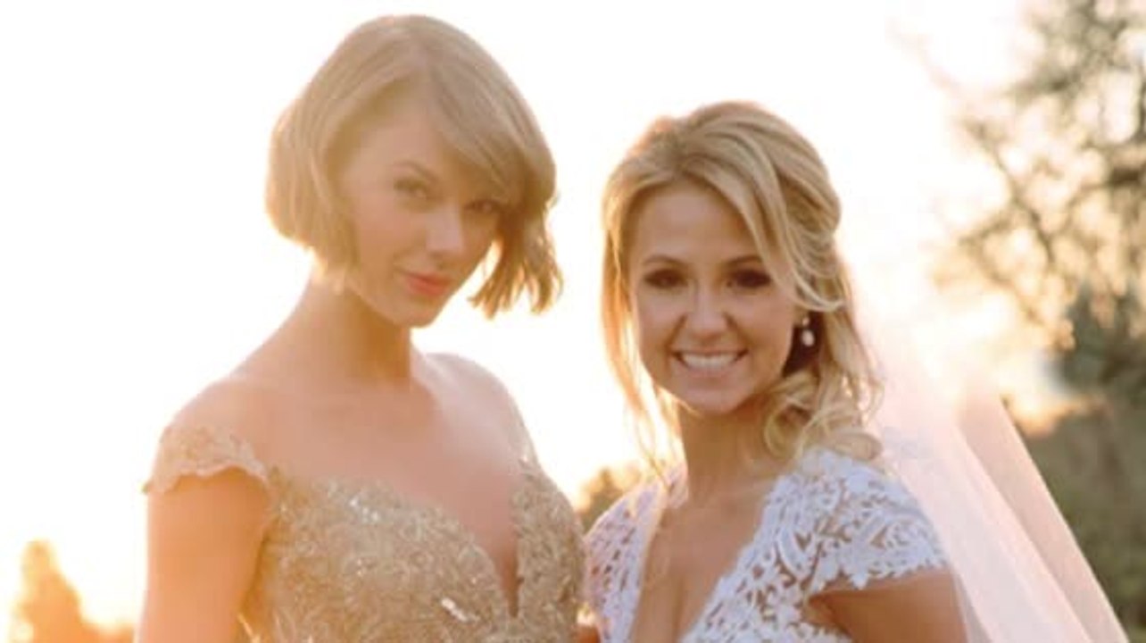 Taylor Swift ist die Trauzeugin bei der Hochzeit ihrer Freundin