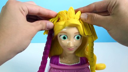 Скачать видео: Play Doh Rapunzel Disney Princess Playset playdo by Unboxingsurpriseegg