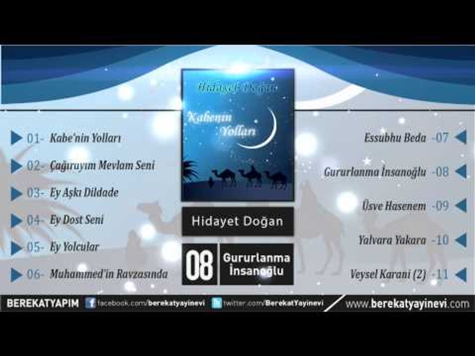 Hidayet Doğan - Gururlanma İnsanoğlu Müziksiz İlahi