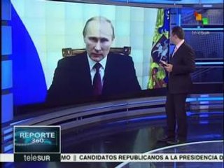 Putin: Nuestro ejército, el sirio y de EE.UU. cesarán ataques en Siria