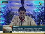 Maduro crea el SEC y CNP para aglutinar a empresas socialistas