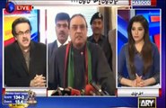 Zardari sahab ne establishment se mamlat settle kerne ke liye yeh statement di hai - Dr Shahid Masood