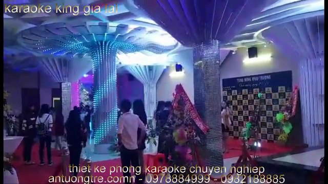 Thiết kế thi công phòng karaoke King Gia Lai
