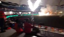 Amazing Fire works at Dubai Cricket Stadium before final match PSL (PAKISTAN SUPER LEAGUE