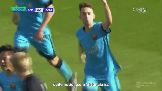 FC Barcelona U19 3-1 Midtjylland U19 HD - All Goals & Full Highlights Youth League 23.02.2016 HD