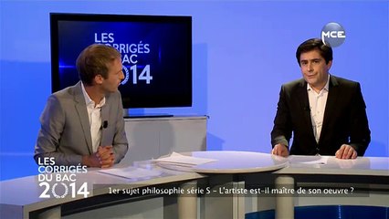 Bac 2014 : correction vidéo sujet philo Bac S « L’artiste est il maître de son œuvre ? » et « Vivons-nous pour être heureux ? »