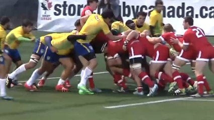 HISTORIC first rugby test between Canada and Brazil