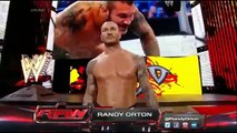 WWE Roman Reigns & John Cena vs Seth Rollins, Randy Orton & Kane 2-on-3 Handicap Match -