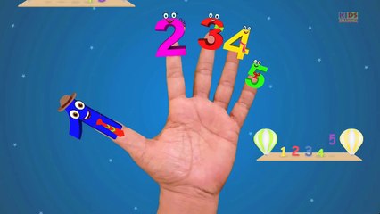 Numbers Finger Family Rhymes  Number Songs