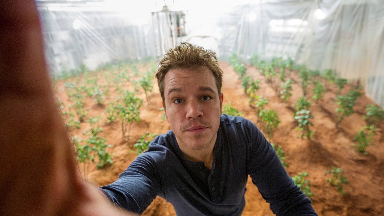 Extrait du making-of de "Seul sur Mars"