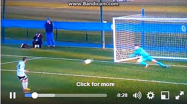 Judge revokes so incredible goal from the penalty spot - Missed Alberto Gil - Chelsea U19 2 - 1 Valencia U19