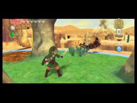 Zelda Skyward Sword Lanayru Desert Complete 100% HD
