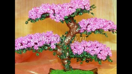 Дерево из бисера