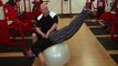 Fitness Tips _ Strengthening the Lower Back With an Exercise Ball -FITNESS FREAK