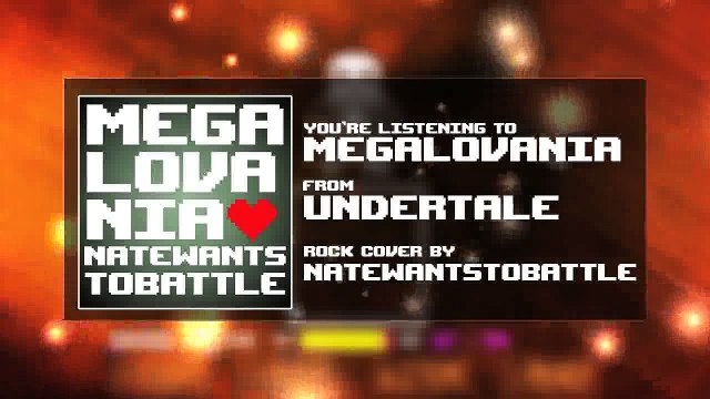 Undertale Megalovania【Metal Music Cover】Song by NateWantsToBattle