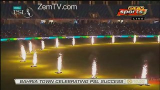 Check out the Fireworks before the Start of PSL Final @ Dubai