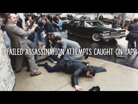 5 Failed Assassination Attempts Caught On Tape!