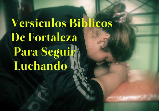 Versiculos Biblicos De Fortaleza Para Seguir Luchando