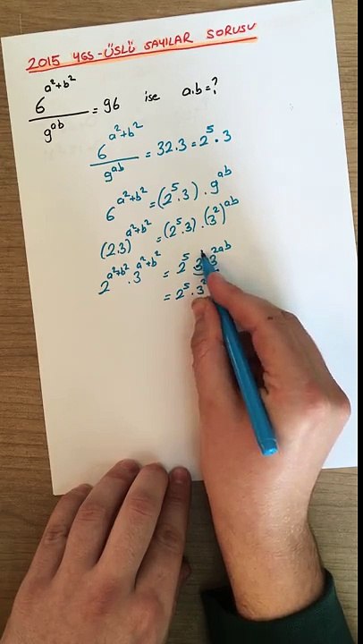 2016 Ygs Şifresi-Üslü Sayılar 2015-2016 Çıkmış ve Beklenen Sorular