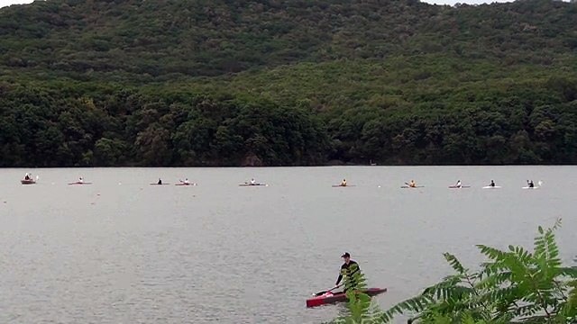 Гребля на байдарках и каноэ. Байдарка-одиночка(K1) 200m, финал. Лозовый-2013