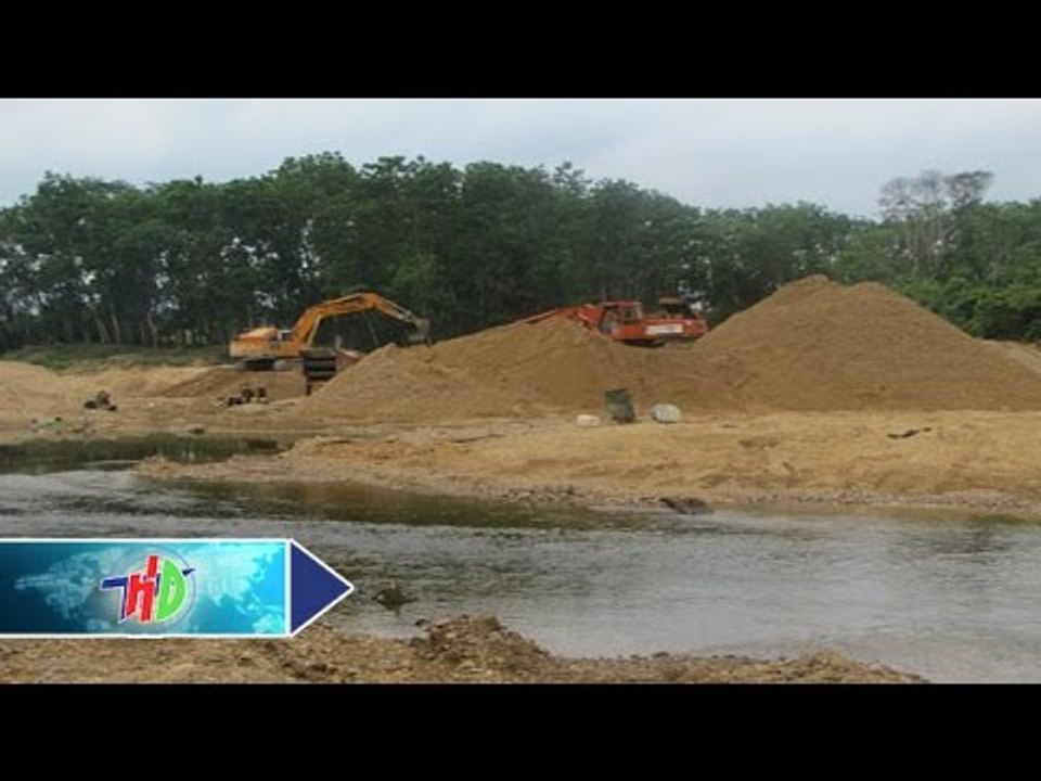 Phát hiện "cát tặc" hoành hành trên sông Thái Bình | HDTV
