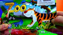 Happy Cute Zoo Animals Toy Review with a surprise FUN ending