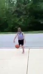 Instant karma  Kid hitting a girl on bike with a basketball ball  Funny Videos 2015