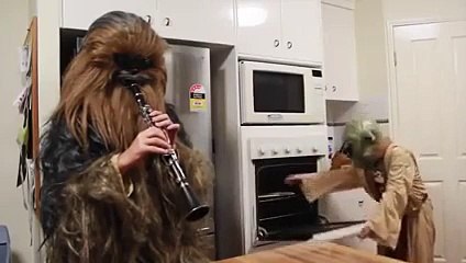 Star Wars  Oven Kid and his dad are back..May the force be with you!  Funny Videos 2015