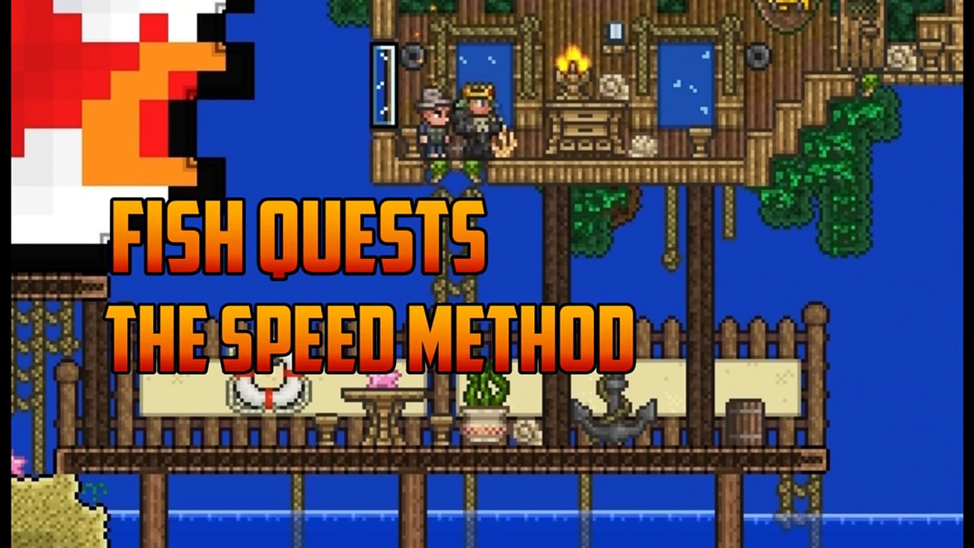 terraria gold fishing rod