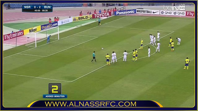 هدف النصر الأول على بونيودكور الأوزبكي || دوري أبطال آسيا 2016