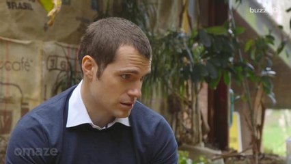 Henry Cavill asks kids to choose between Batman and Superman