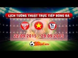 Lịch trực tiếp Vòng 7 Ngoại hạng Anh