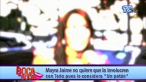 Mayra Jaime rechaza comentarios donde se la culpa de ruptura entre Toño y Rahab, ella tiene un mensaje para ellos