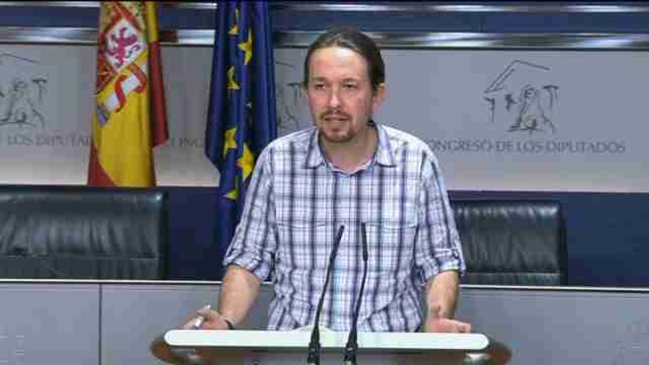 Iglesias cree que un pacto con Ciudadanos "autoexcluye" a Sánchez como presidente