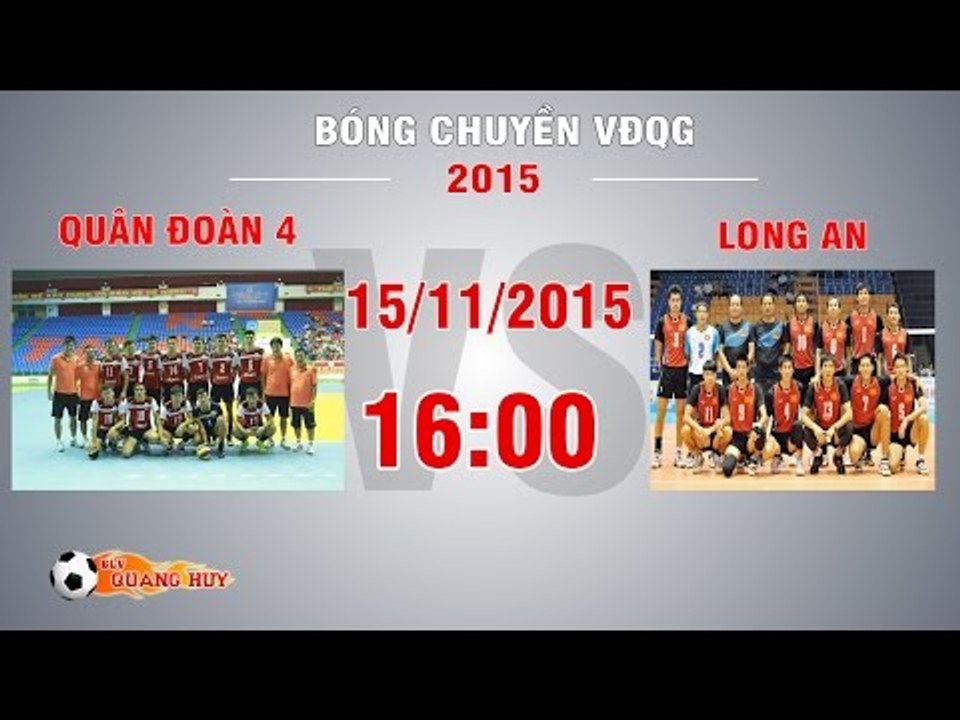 Quân đoàn 4 vs Long An - Giải BC VĐQG 2015 | FULL