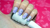 How to Quick & Easy Floral Nail Art Tutorial - Весенний Дизайн ногтей с цветами