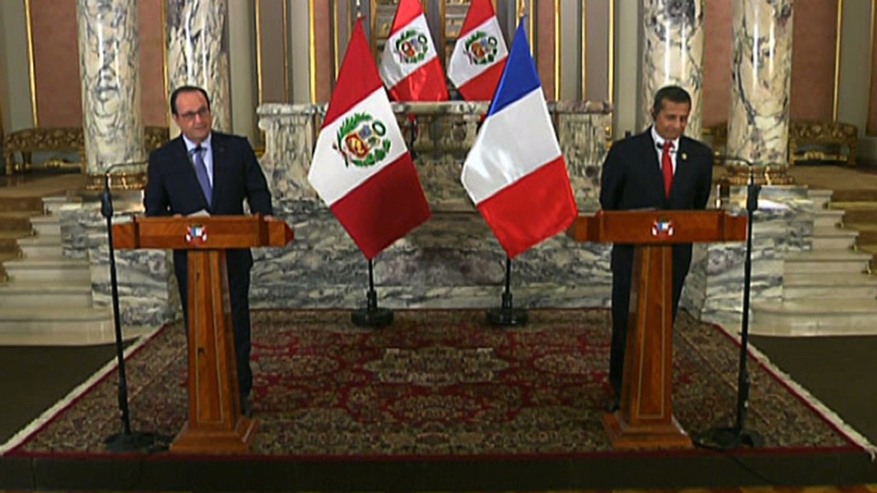 Déclaration conjointe au Palais du gouvernement